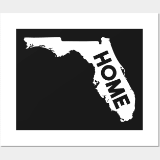 Florida Is My Home Design. Graphic Florida Tee Posters and Art